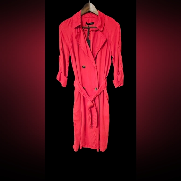 NWT Max Jeans Trench Coat/Dress - Picture 1 of 3